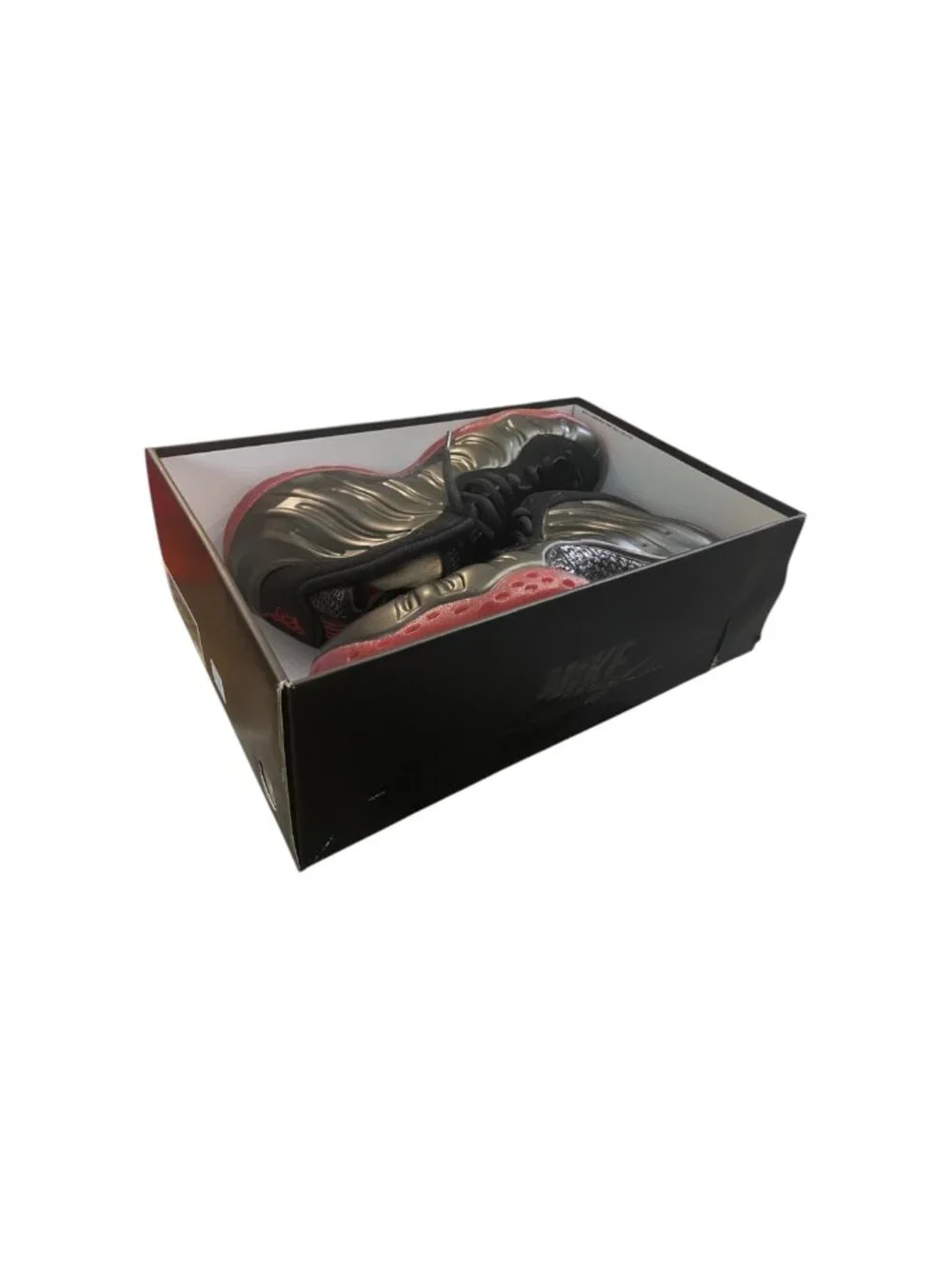 Nike Air Foamposite One 'Cough Drop' Mens Shoes Black/Red IB2219 001 NEW